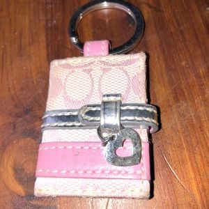 Coach picture keychain